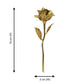 Tied Ribbons Rose Flower Artificial With Teddy - Valentines Day Gift Box | Swadesiicart