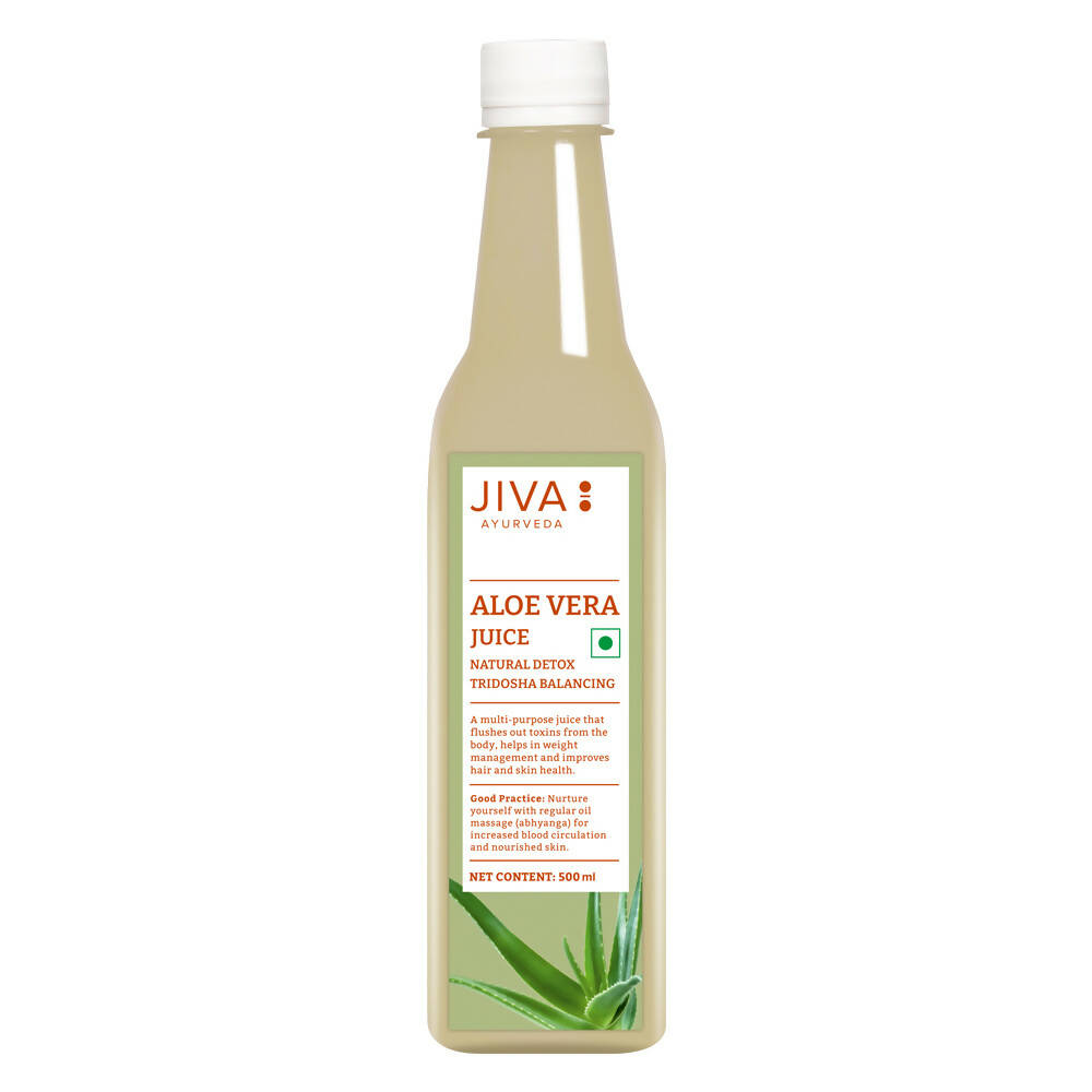 Jiva Ayurveda Amla Juice and Aloevera Juice Combo | Swadesiicart