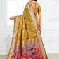 Shree Shyam Fashion Linen Cotton Mhendi Green Saree
