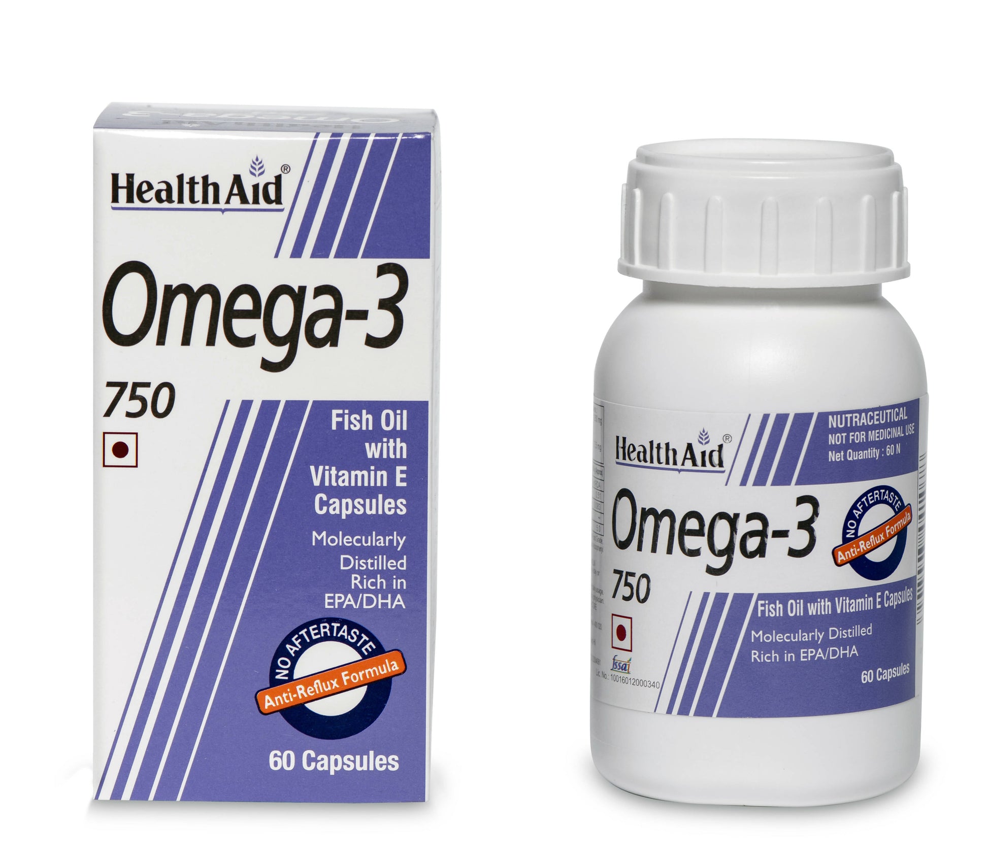 HealthAid Omega-3 750 Capsules - HealthAid
