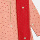Ahalyaa Peach Crepe Gold Printed Kids Kurta Sets With Dupatta For Girls | Swadesiicart