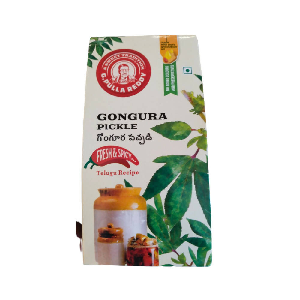 Pulla Reddy Gongura Pickle - Swadesiicart
