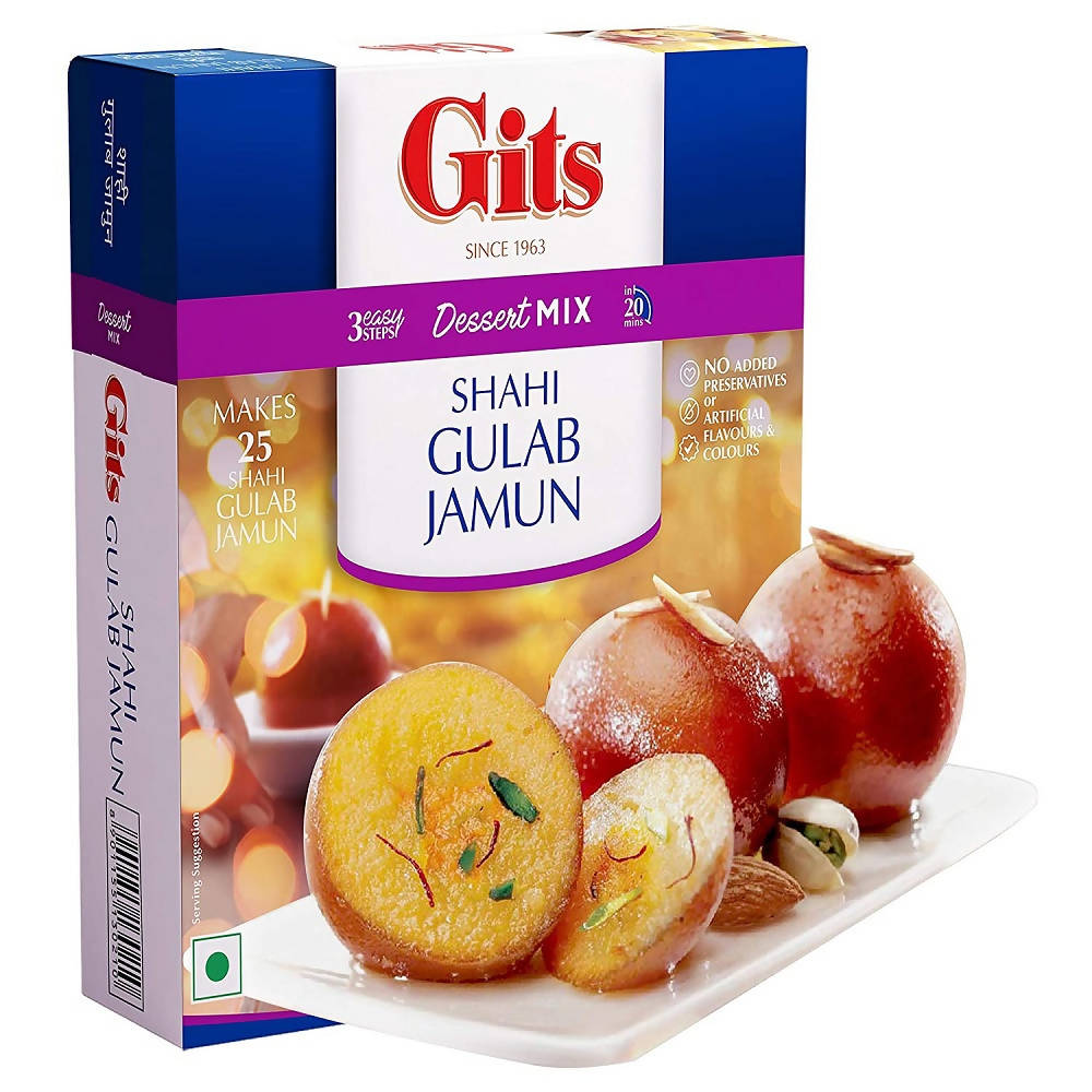 Gits Shahi Gulab Jamun Dessert Mix - Swadesiicart