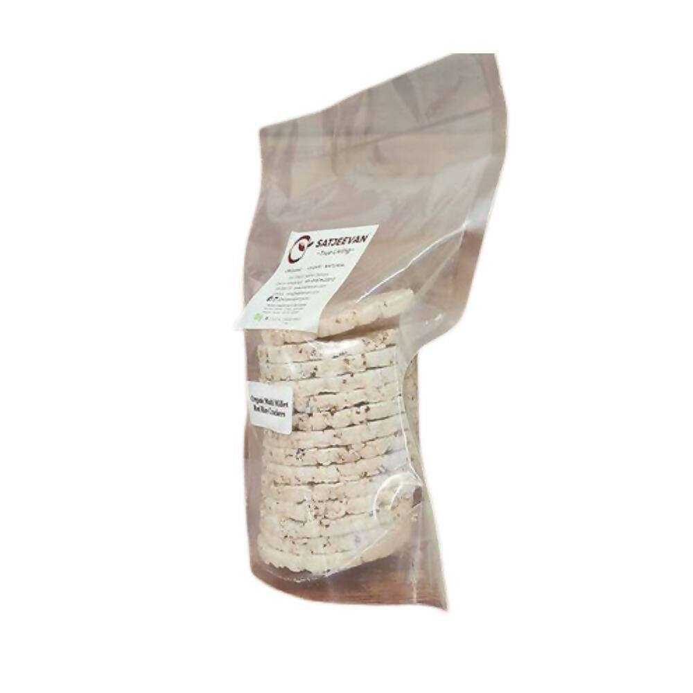 Satjeevan Organic Multi-Millet Red Rice Crackers - Swadesiicart