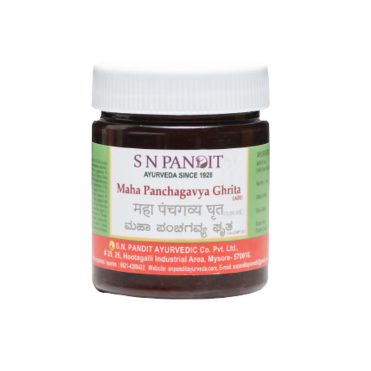 S N Pandit Ayurveda Maha Panchagayva Ghrita - S N Pandit Ayurvedic
