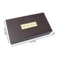 Golden Peacock Brown & Blue 24 CT Gold Foil Wooden Sri Sai Baba Pooja Box | Swadesiicart