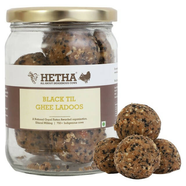 Hetha Black Til Atta Ghee Ladoos | Swadesiicart