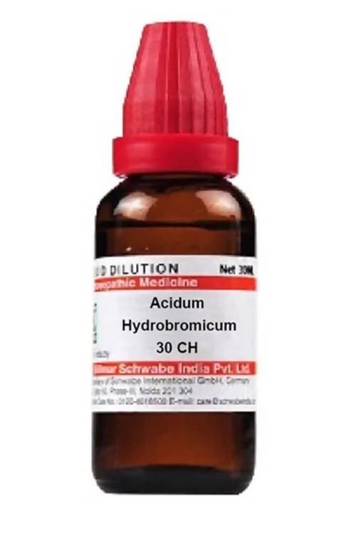 Dr. Willmar Schwabe India Acidum Hydrobromicum Dilution | Swadesiicart