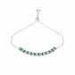 Nuyug Green Emerald Radiance Anti Tarnish Bracelet | Swadesiicart
