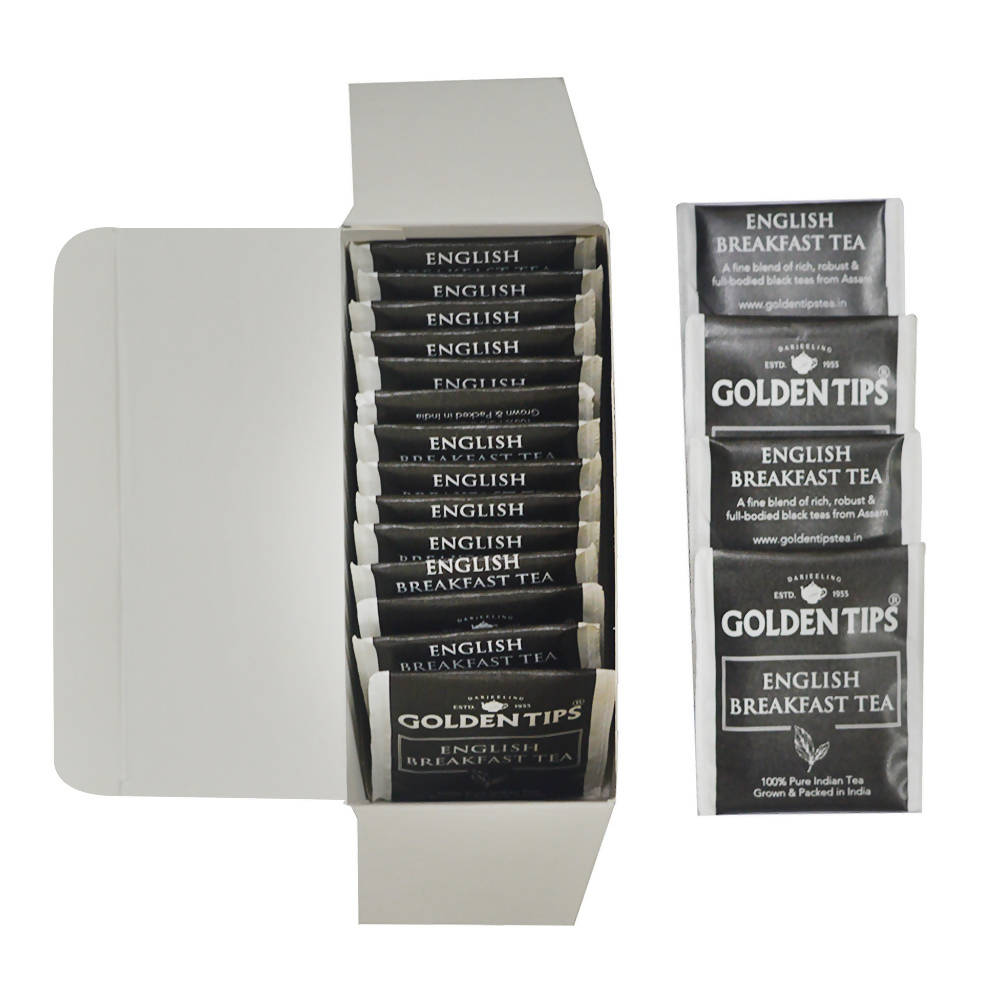Golden Tips English Breakfast Tea Bags - Swadesiicart