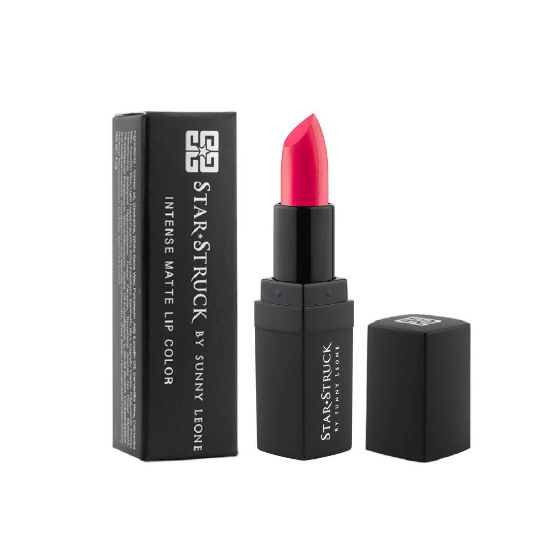 Star Struck By Sunny Leone Intense Matte Lip Color - Wild Cherry | Swadesiicart
