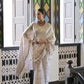 Vishnu Weaves Women's Mahendi Muga Cotton Saree with Blouse - Swadesiicart