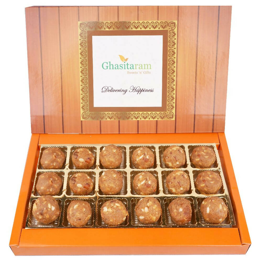 Ghasitaram Dryfruit Mawa Laddoos | Swadesiicart
