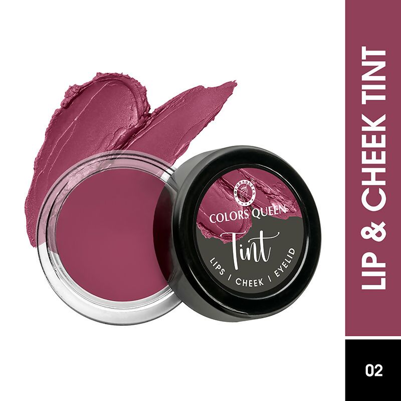 Colors Queen Lips, Cheeks & Eyelids Tint - Pink N Cheek - Swadesiicart