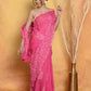 Very Much Indian Handblock Printed Cotton Saree With Natural Dyes - Pink | Swadesiicart