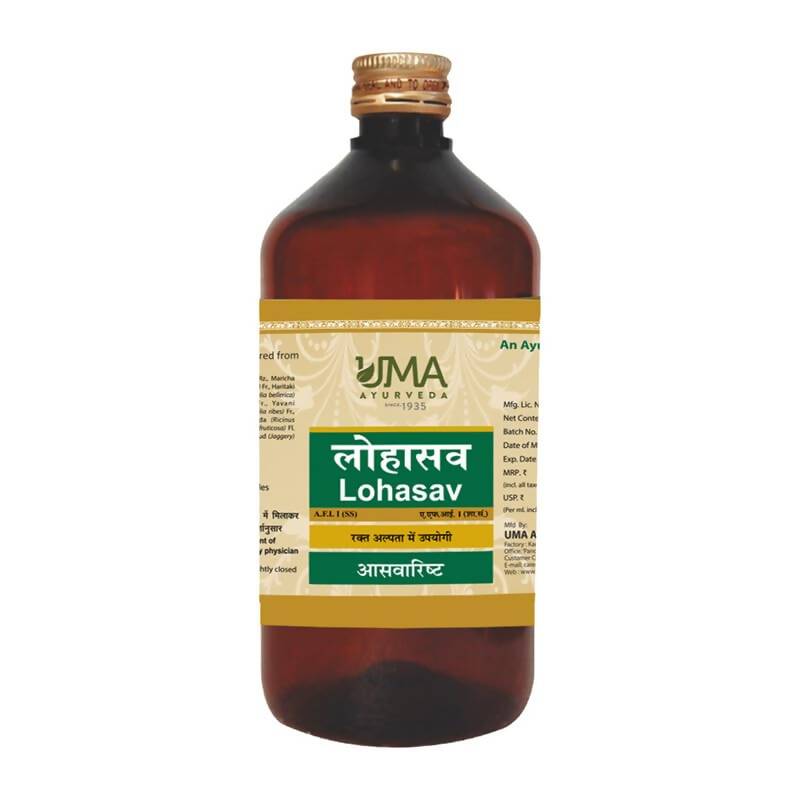 Uma Ayurveda Lohasava Syrup - Uma Ayurveda
