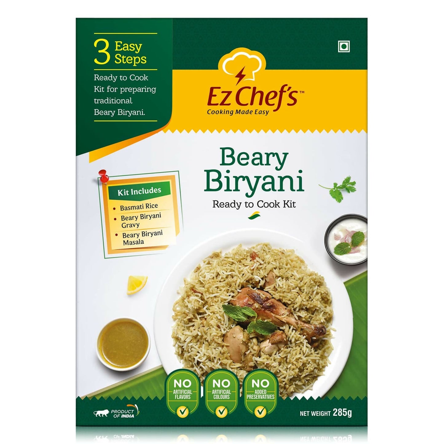 Ez Chef's Beary Biryani Kit - Mangalore's Famous Biryani - Swadesiicart