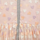 Ahalyaa Pink Net Glitter Print kids Dress For Girls | Swadesiicart