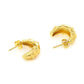 Half Moon Studs - Ruby Raang