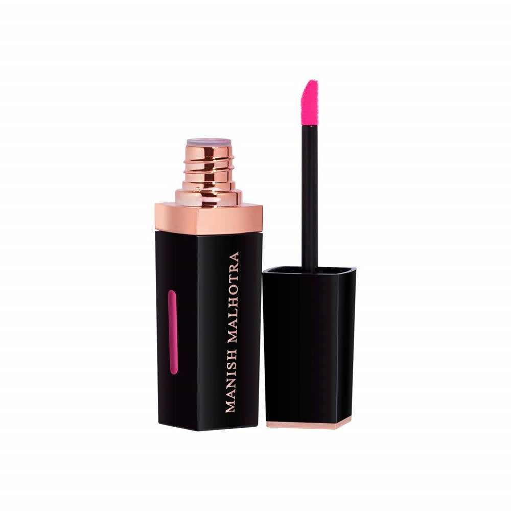 Manish Malhotra Liquid Matte Lipstick - Crazier Than Pink - Swadesiicart