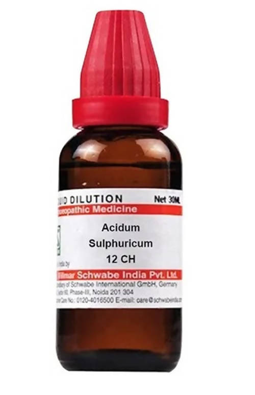 Dr. Willmar Schwabe India Acidum Sulphuricum Dilution | Swadesiicart