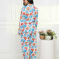 Myshka Women Multi Printed Romantic Florals Co-Ords - Swadesiicart