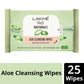 Lakme 9to5 Natural Aloe Cleansing Wipes - Swadesiicart