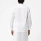 Ramraj Cotton Mens Full Sleeve Formal Poly Cotton White Shirt | Swadesiicart