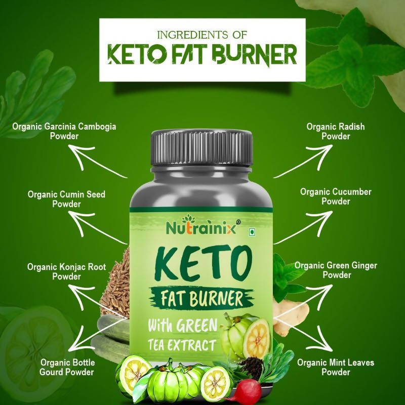 Nutrainix Keto Fat Burner Capsules | Swadesiicart