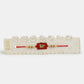 NVR Men Set of 4 Gold-Toned Stone-Studded & Beaded Rakhi With Roli Chawal & Chocolate | Swadesiicart