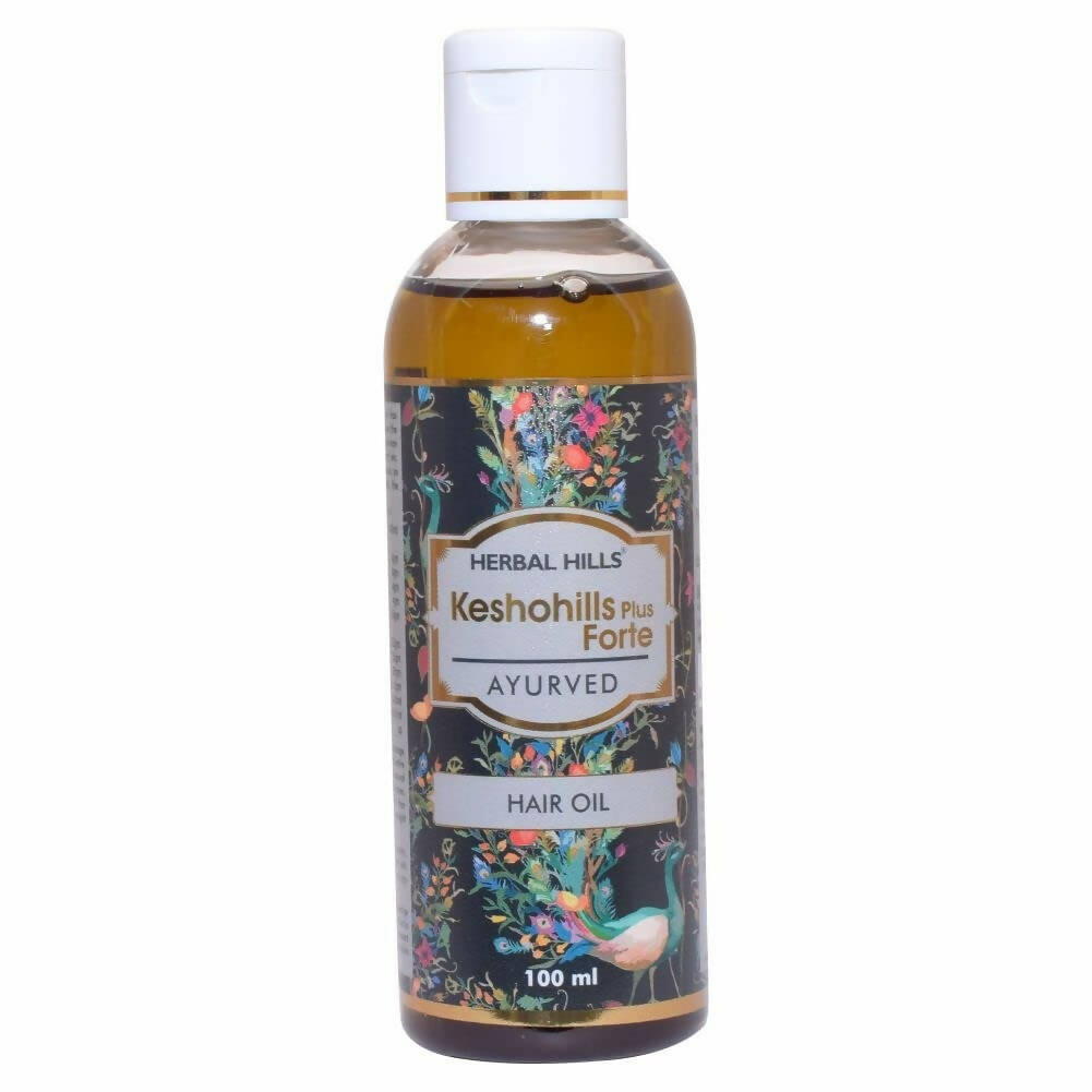 Herbal Hills Keshohills Plus Forte Ayurvedic Hair Oil