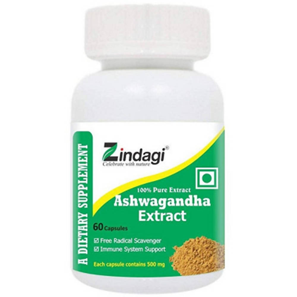 Zindagi Ashwagandha Extract Capsules - Altcheeni