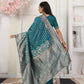 Shree Shyam Fashion Lichi Silk Rama Saree
