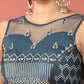 House of Panchhi Navy Blue Net Sequinse Work Lehenga & Blouse, Dupatta | Swadesiicart