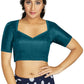 Aastha Fashion Women's Teal Art Silk Designer Traditional Readymade Blouse