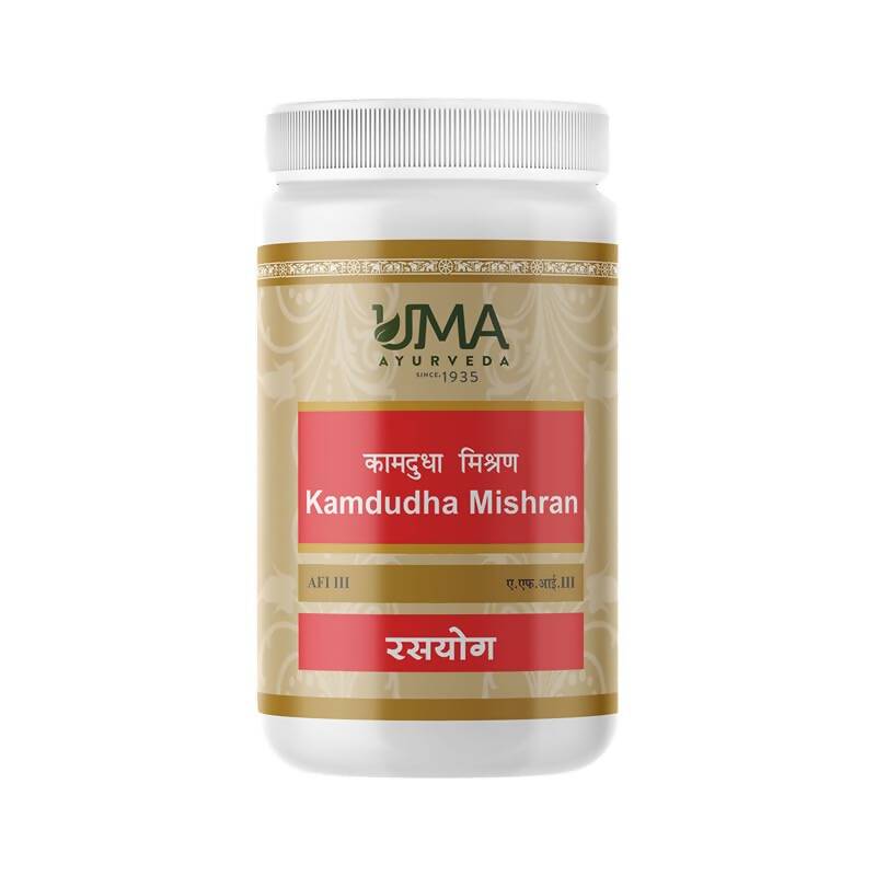 Uma Ayurveda Kamdudha Mishran Tablets - Swadesiicart