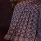 Dark Brown Ikat Design Semi Chanderi Saree By Gayathri Reddy Designer Studio | Swadesiicart