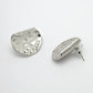 NVR Women Silver-Plated Contemporary Studs Earrings - Swadesiicart
