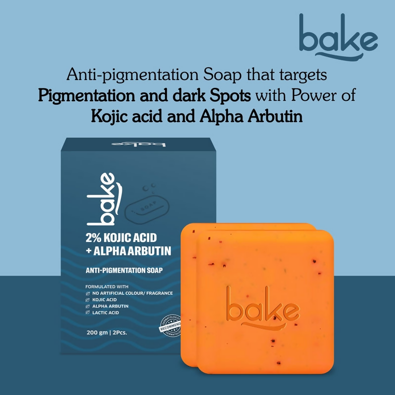 Bake 2% Kojic Acid Soap | Swadesiicart
