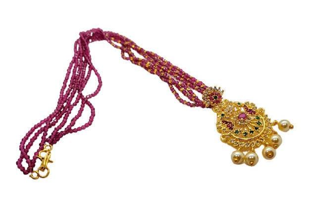 Multicolor Beaded Necklace | Swadesiicart