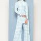 Ahalyaa Womens Co-ords - Blue - Swadesiicart