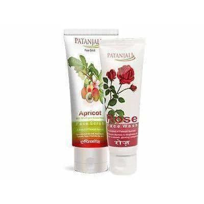 Apricot Face Scrub Plus Rose Face Wash