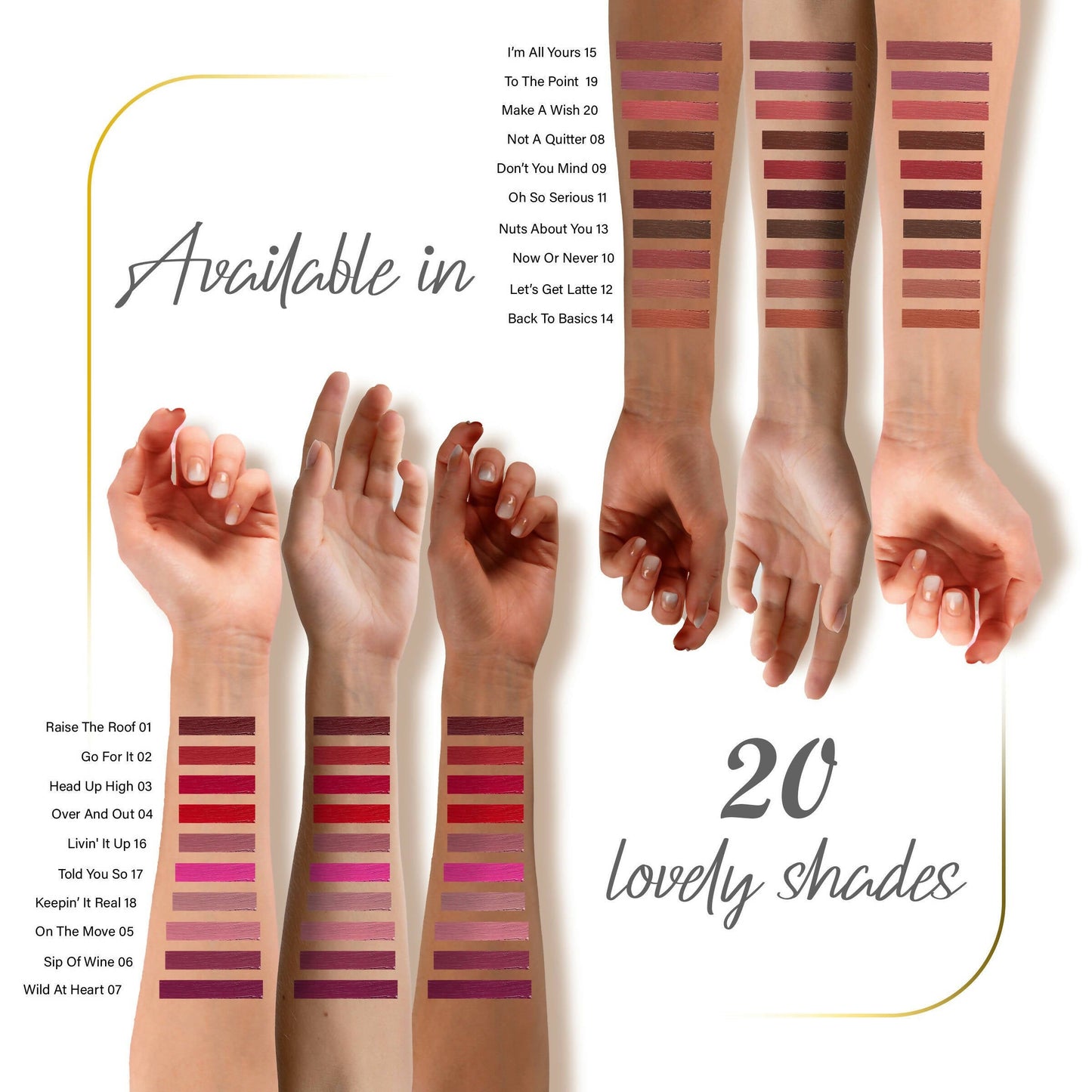Faces Canada Comfy Matte Creme Lipstick - Raise The Roof 01 - Limited Time Offer - Swadesiicart
