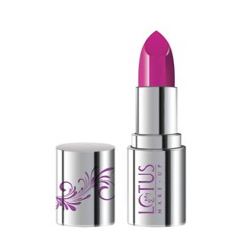 Lotus Make-Up Ecostay Butter Matte Lip Color - Magenta Mist (4.2 Gm) - Swadesiicart