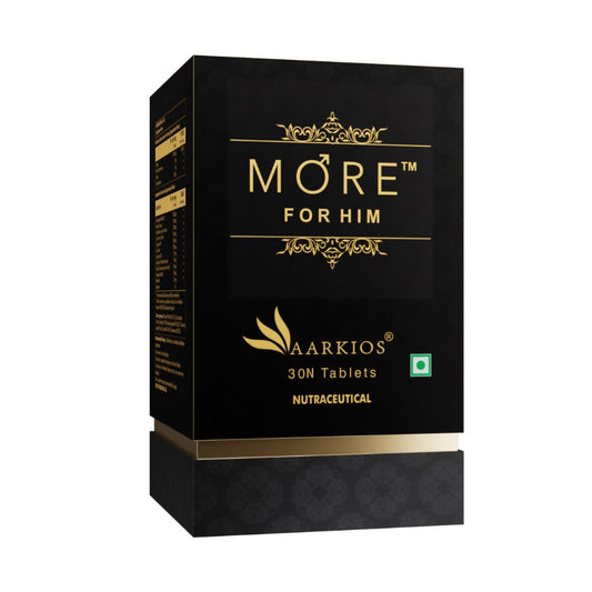 Aarkios More for Him Energy and Libido Booster Tablets for Men - HealthAid