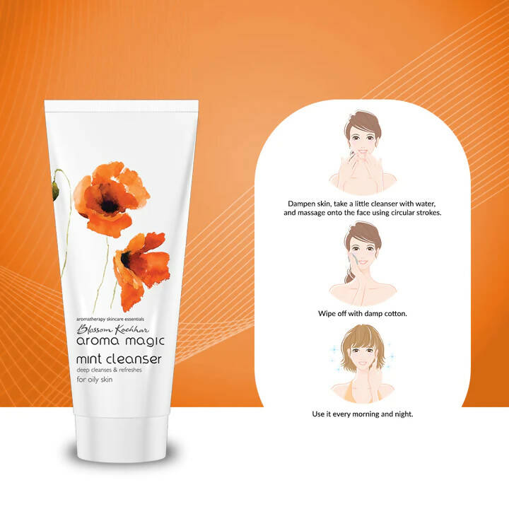 Blossom Kochhar Aroma Magic Mint Cleanser - Swadesiicart