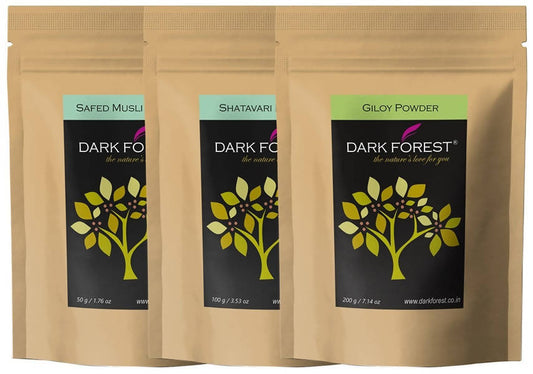 Dark Forest Immunity Booster (Giloy- Shatavari - Safed Musli) | Swadesiicart