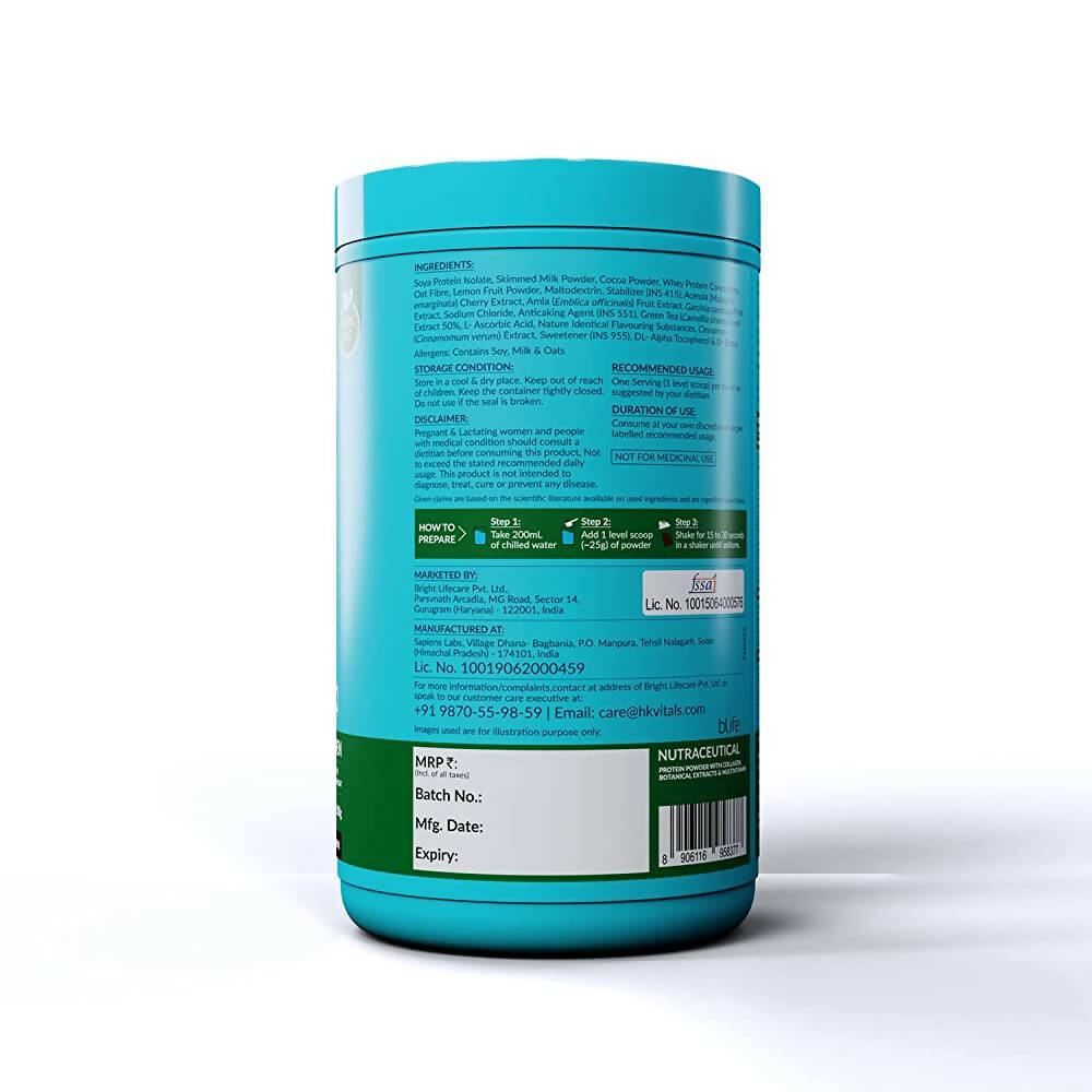 HK Vitals ProteinUp Women-No Added Sugar (Chocolate) - Swadesiicart