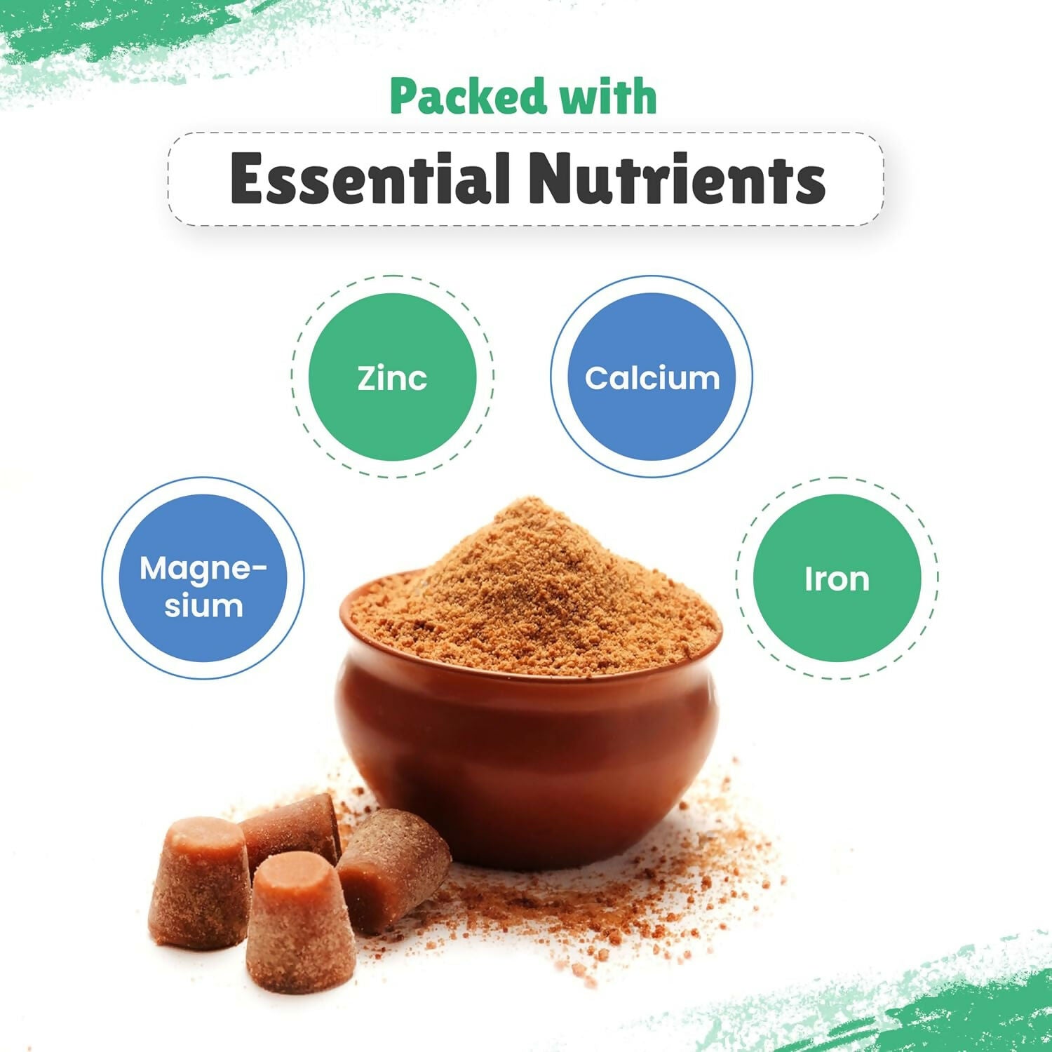Little Joys 100% Organic Jaggery Powder, No preservatives, No additives, No chemicals - Swadesiicart