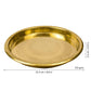 Spillbox Gold-Toned Brass Petal Thalli Round Pooja Essential | Swadesiicart